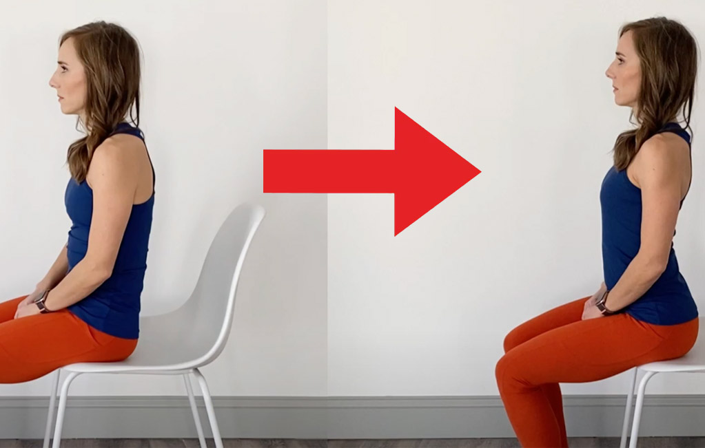 Slouch Correction Video